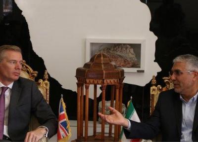 دیدار استاندار فارس و سفیر انگلستان در ایران