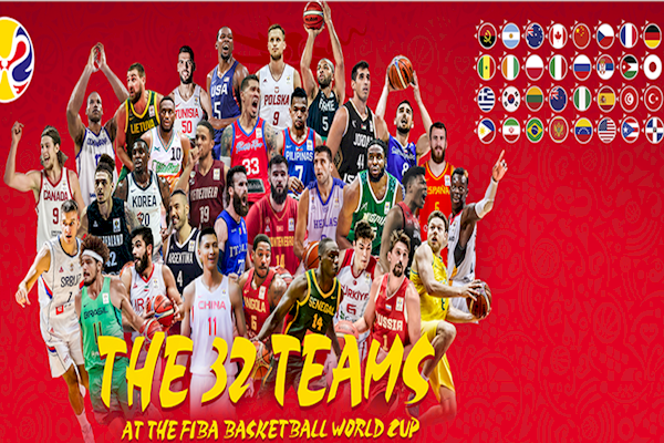 32 تیم جام جهانی بسکتبال معین شدند ، رقابت 16 روزه در 8 شهر چین