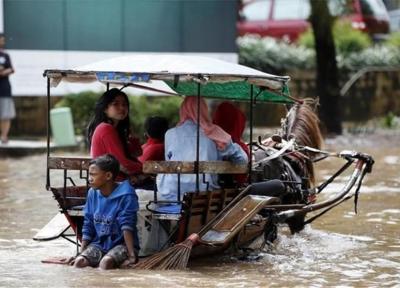تصاویر جاکارتا زیر آب
