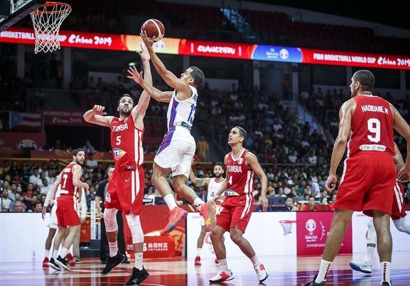 جام جهانی بسکتبال، پورتوریکو به مرحله دوم رسید، شکست تونس به سبک ایران