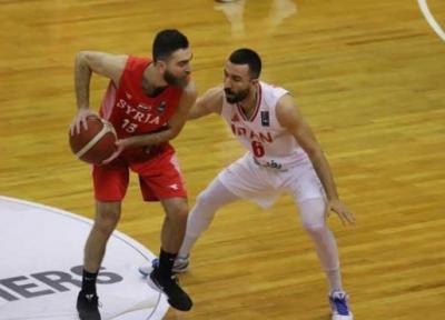 پیروزی تیم ملی بسکتبال ایران مقابل سوریه در اولین گام