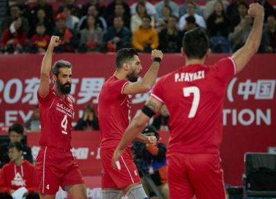تیم ملی والیبال ایران همچنان در صندلی هشتم دنیا