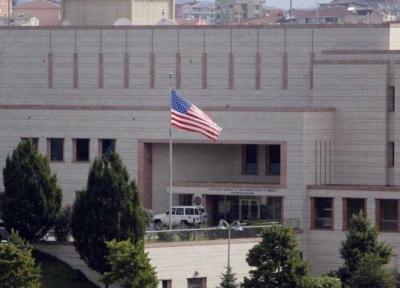 اصابت 2 موشک به نزدیکی سفارت آمریکا