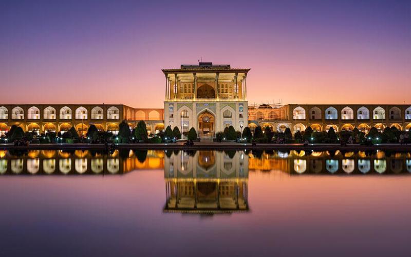 عمارت عالی قاپو اصفهان، عکس