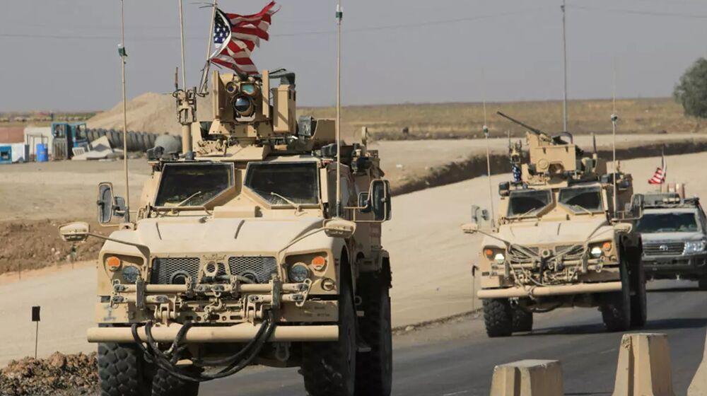 کاروان نظامی آمریکا از عراق وارد سوریه شد