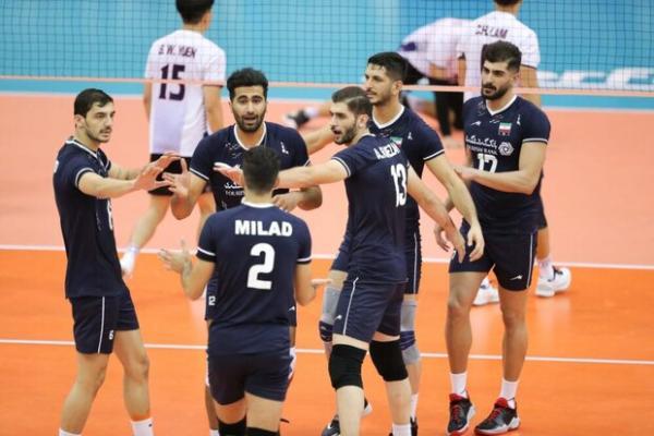حریفان تیم ملی والیبال ایران در مرحله دوم تعیین شدند