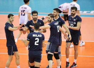 حریفان تیم ملی والیبال ایران در مرحله دوم تعیین شدند
