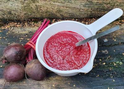 طرز تهیه سس لبو برای سالاد و غذاهای مختلف ، لبو خام بهتره یا پخته؟